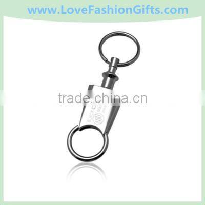 Promotional Valet Keychains & Custom Logo Chrome Metal Key Chains