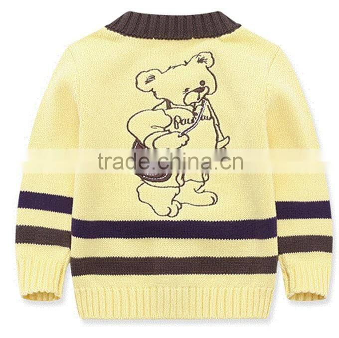 2016 baby winter cotton knitted cardigan windproof waterproof
