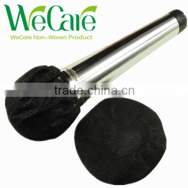 disposable PP nonwoven black microphone covers