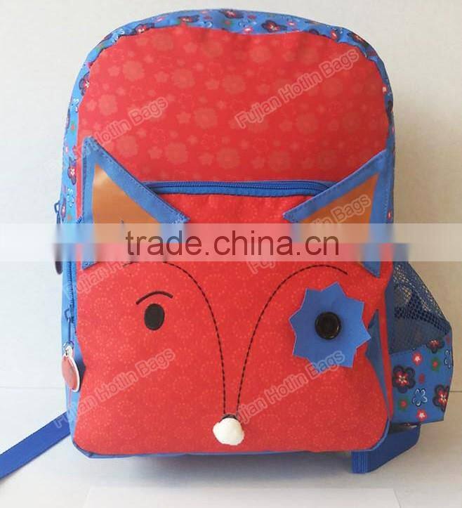 kid bag, fox backpack, animal backpack