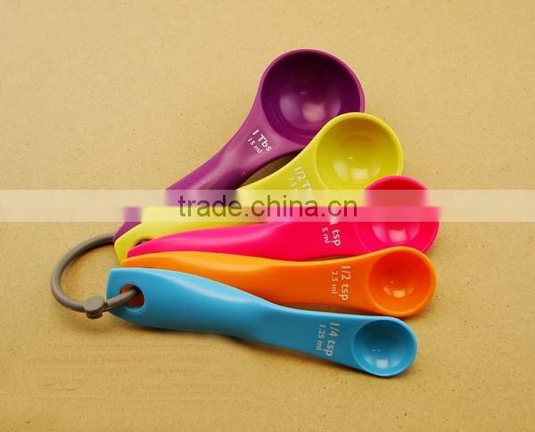 Factoryl wholesale plastic Measuring Spoons and set