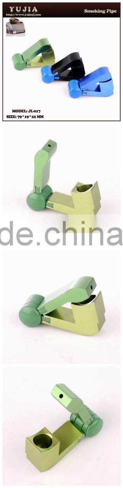 YuJia 2015 newly stapler style small smoking pipes wholsale JL-017