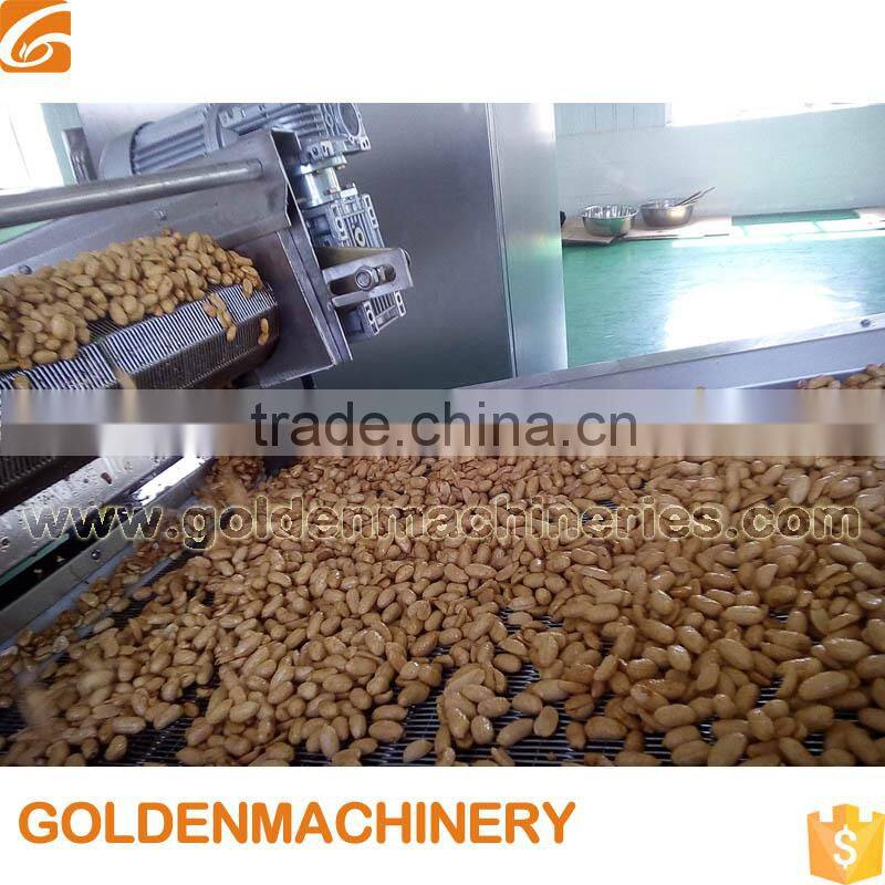 Continuous Honey Coated Peanut New Designed Peanut Coating Production Line
