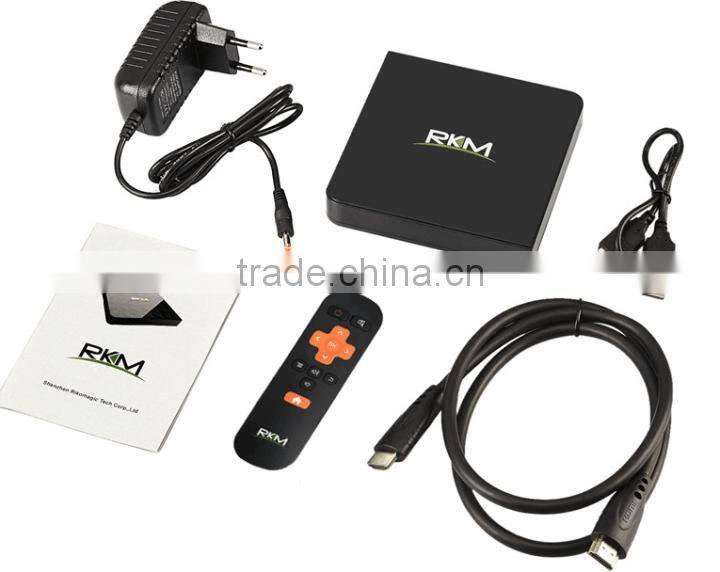 Rikomagic MK68 Octa core 64bit OTT box A53 2G RAM, 16 ROM Kodi Rockchip 3368