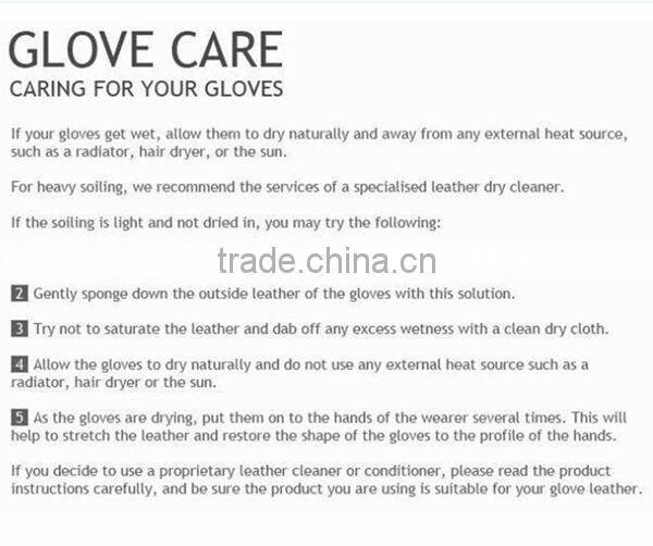 Ladies driving half finger leather gloves