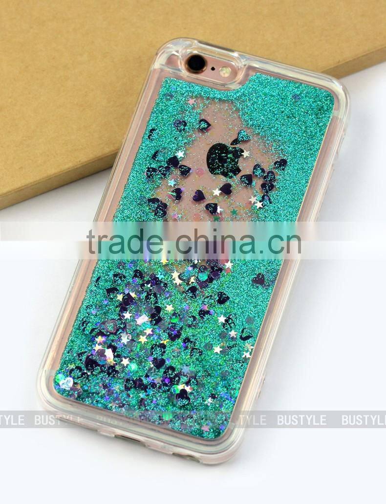 2016 bling lumia crystal 3d mobile liquid cell phone cover case for i phone6 s for iphone 7 for samsung j7