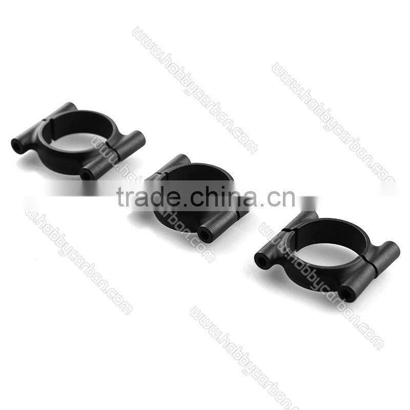 OEM carbon fiber tube aluminum clamp, HCC008 carbon tube pipe clamp on sale