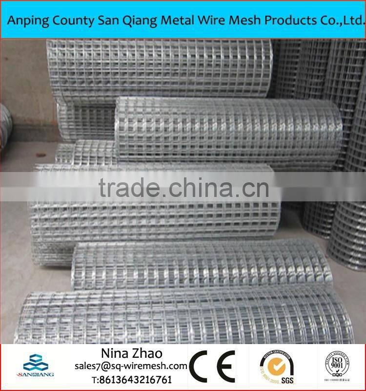 ISO High Quality galvanized Welded Wire Mesh( gold factory)