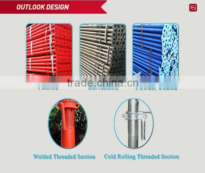 Tianjin Factory Steel Prop / Prop Jack Support / Adjustable Shoring Posts For Construction