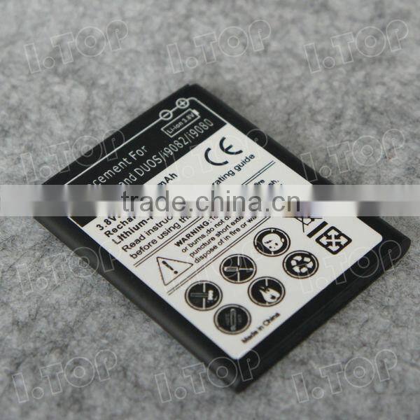gb/t 18287-2000 battery mobile phone battery for Samsung Galaxy Grand Duos/i9082/i9080