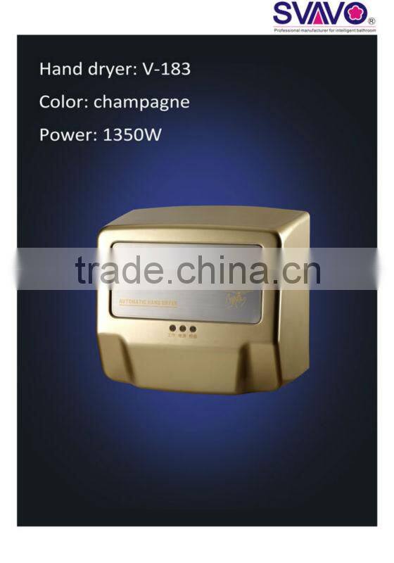 1350W High Speed Jet Hand Dryer For Hotel