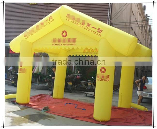Grand ountdoor rainbow event tent, inflatable tent wedding with high quality