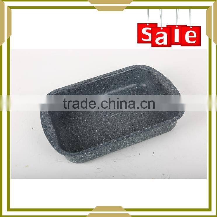 pressed aluminum marble non stick coating roaster pan