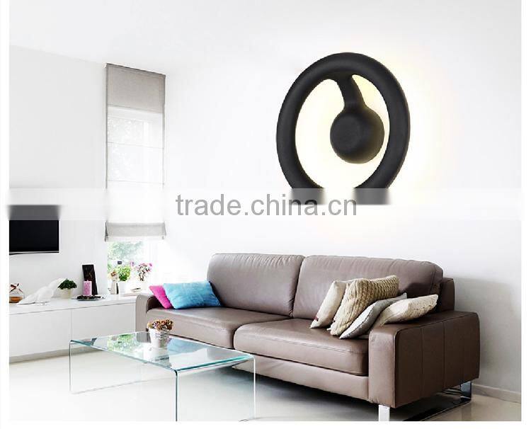 240V JEVEYA LED Wall Lamps 6W White Acrylic Wall Lamps for Living Room
