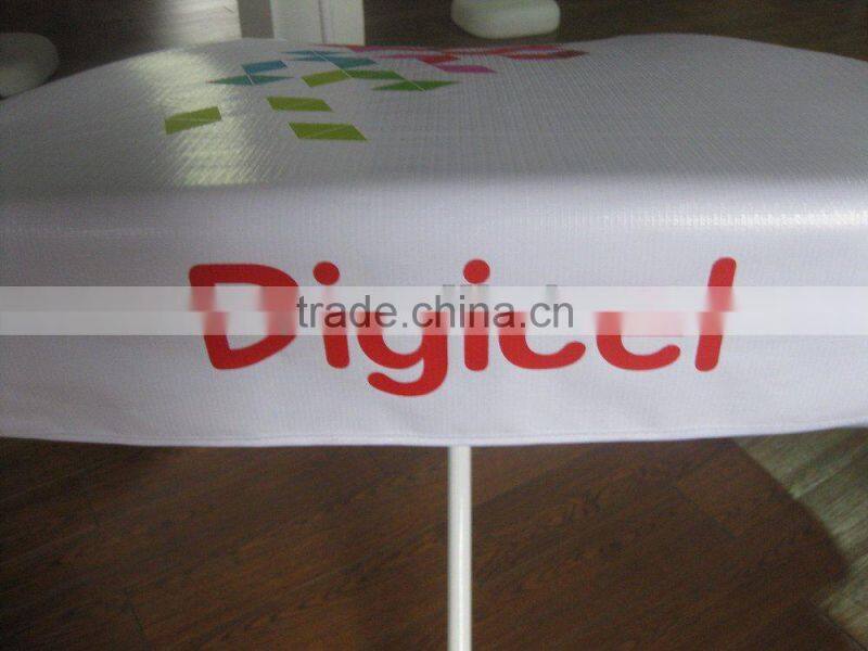 heat transfer print UV promotional high quality beach umbrella