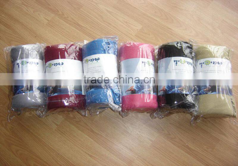 100% Polyester Printed Plush Coral Fleece Blanket With Paper Wrapped