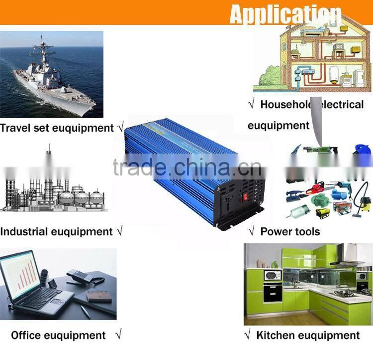 Chenf 2000W Professional Factory Supply 12V DC to 240V AC Single Phase Power Inverter