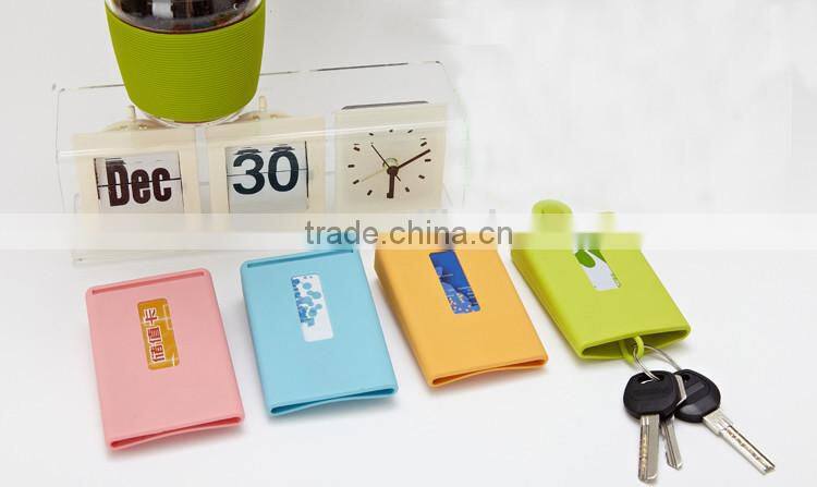 Multi-function Silicone key wallets