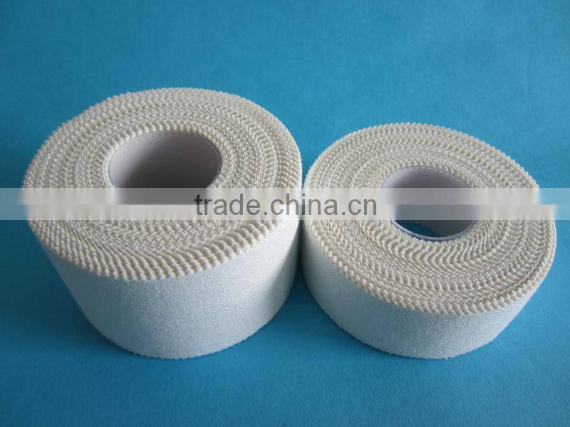 Medical adhesive plaster cotton sports tape