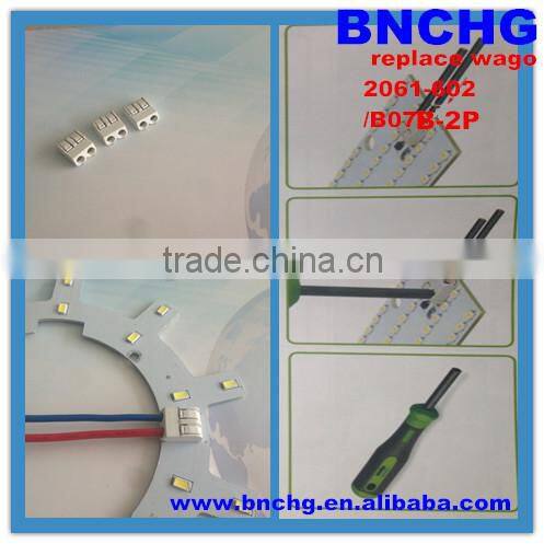 Cheap replace wago 2061-602/998-404 Female Gender lamp pcb connectors wago 2061 series 6.0mm