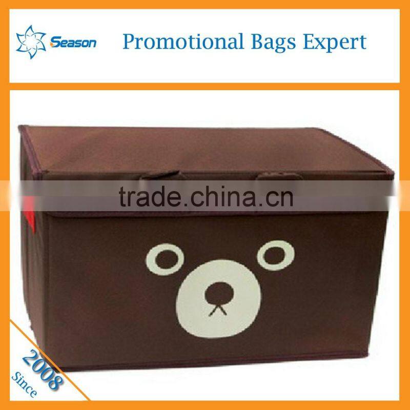 Toy storage boxes and bins collapsible fabric storage boxes