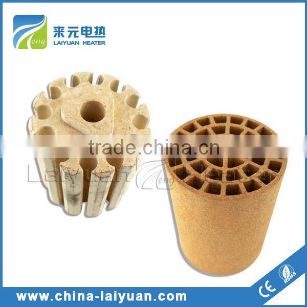 China Cheap New White Refractory Ceramic Parts For Element