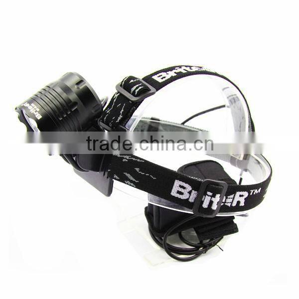 YZL861 Aluminum 4*xml t6 led 1600LM bicycle light rechargeable bicycle front light