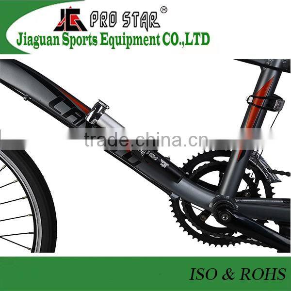 2016 New Design Aluminum Bicycle Pump with Pressure Gauge