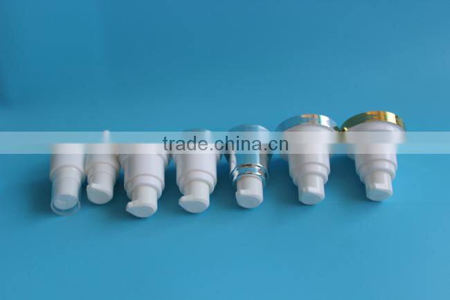 20/410 white plastic soap dispenser lotion pump from guangzhou China