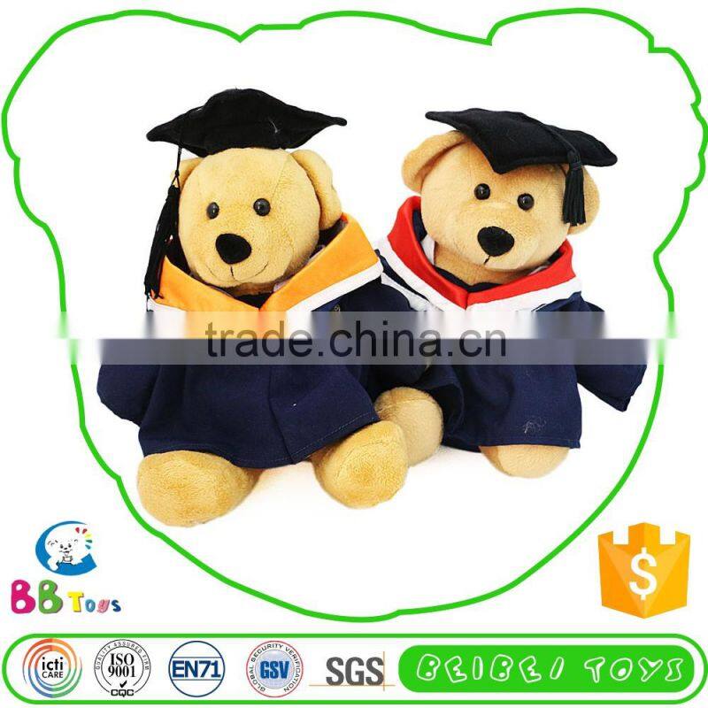 2015 Best Selling Cheap Price Stuffed Animals The Graduation Teddy Bear