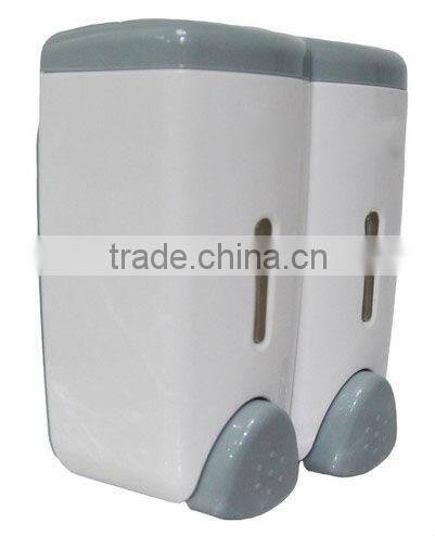Manual Liquid Soap Dispenser 260ml*2 Wall-Mounted ABS Pump double-Head (DS1515)