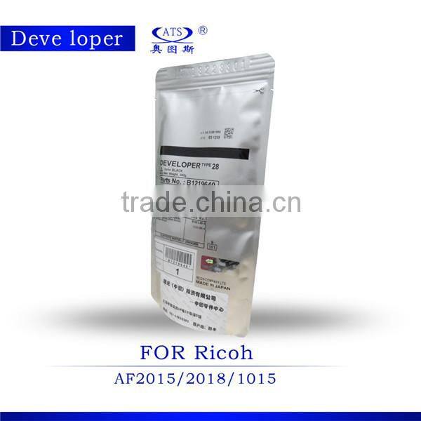 Wholesale factory outlet color copier spare parts compatible for Ricoh AF1015 1018 2015 2018 developer CMYK