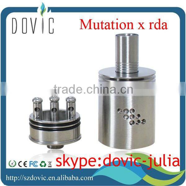perfect airflow control system ,18air holes ss mutation x atomizer fit 18650 mods