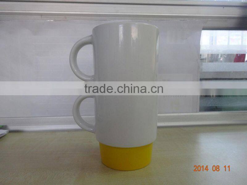 Sublimation Coated Stackable Mug