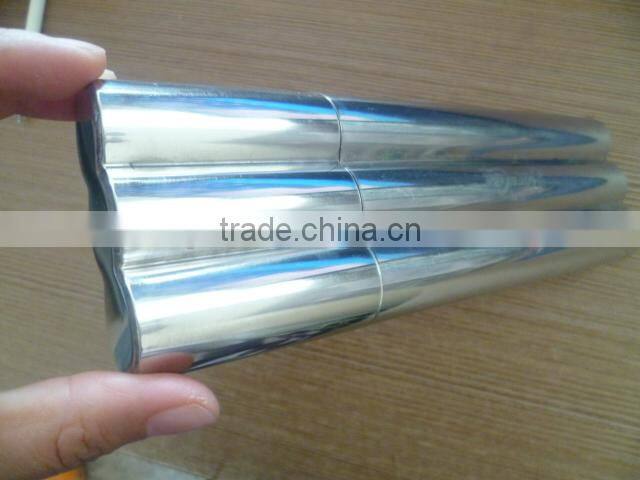 Fashionable cigar tube stainless steel hip flask