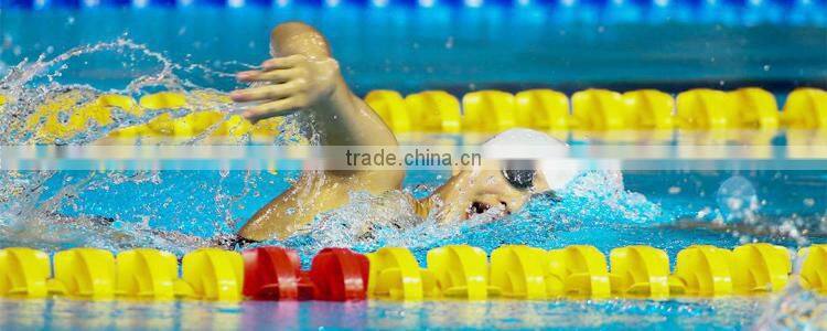 Swimming pool float line six diamond shape lane rope
