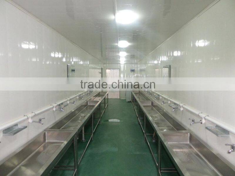 Flat Pack Container Building for Mobile Office and Toilet