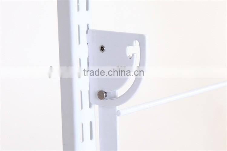 Metal Material 600MM White Balcony Clothes Drying Rack
