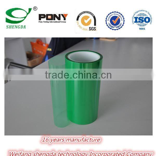 Silicone coated label release liner