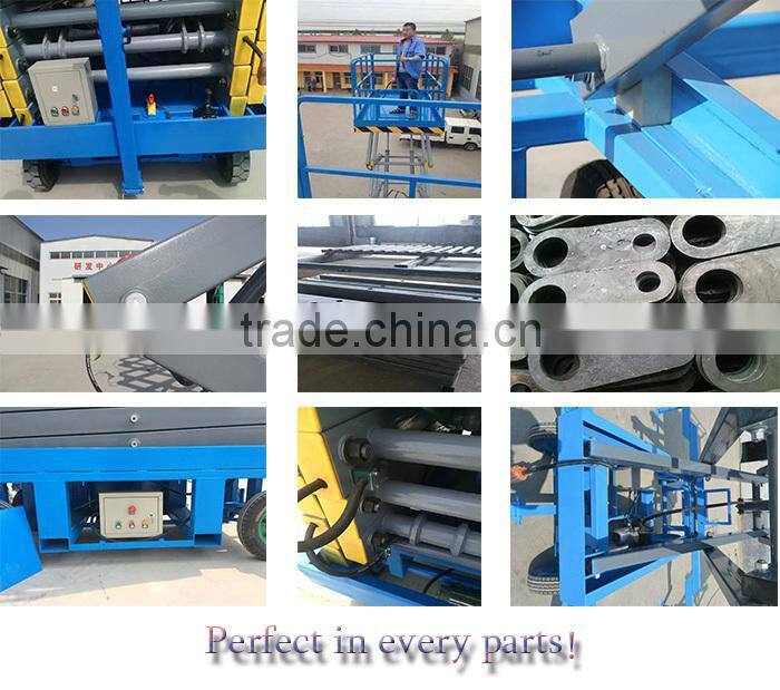 mobile mini hydraulic scissor lift