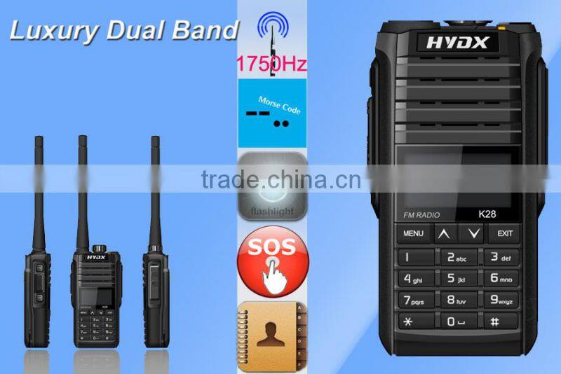 dual band fm transceiver HYDX-k28 with small display