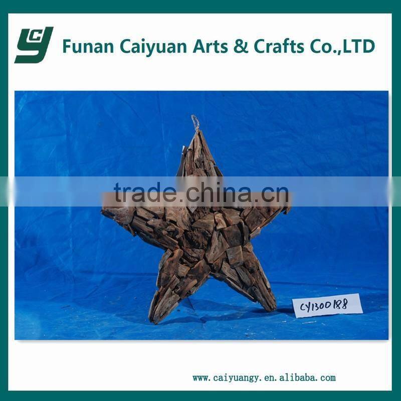 2014 hot sell new design high quality holiday time star decoration christmas tree decoration