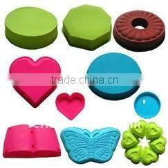 Eco-friendly silicone cake mold