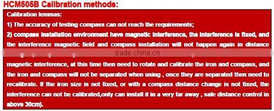 HCM505B High Performance ROV Navigation 3D 3-axis Electronic Compass Sensor Module High Accuracy 0.3~0.5deg