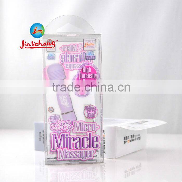 Folding plastic package boxes for electronics adapter/earphone/USB etc.