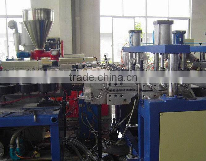 WPC decking plastic extruder machine