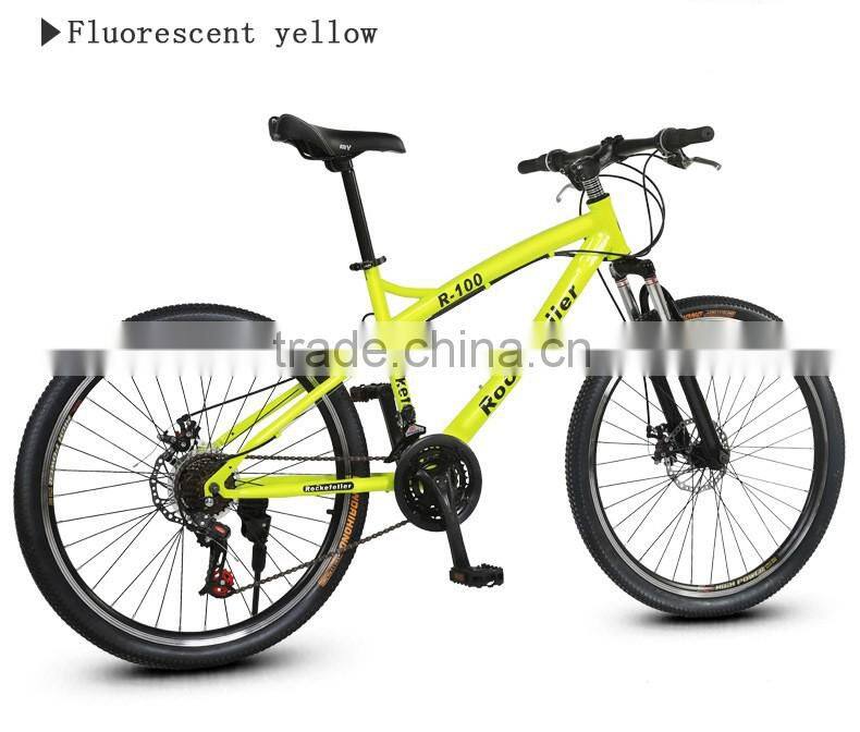 Bicycle 26 Inch 21-Speed Mountain Student Car High Carbon Single Adult Bike Sell Like Hot Cakes!
