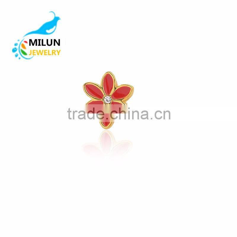 endless flower charm fit all european bracelet
