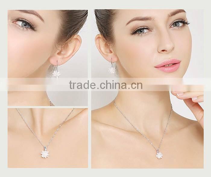 charming cz flower earring daily wear earrings for women and girls