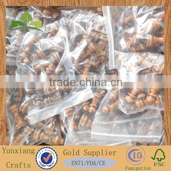 High-quality wooden International chess piece 2" wooden game chess